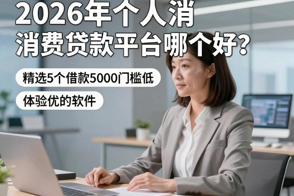2026年个人消费贷款平台哪个好？精选5个借款5000门槛低、体验优的软件