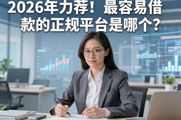 2026年力荐!最容易借款的正规平台是哪个?深度挖掘这5个!