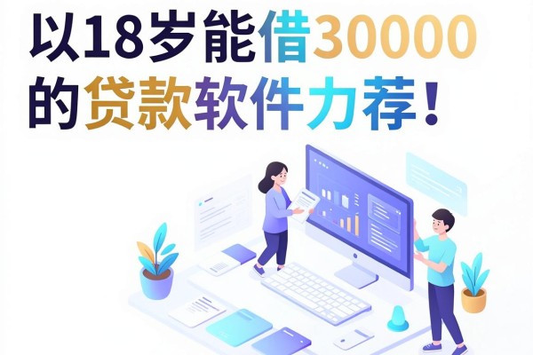 18岁能借30000的贷款软件力荐!这5个18岁可以通过的权威平台揭秘