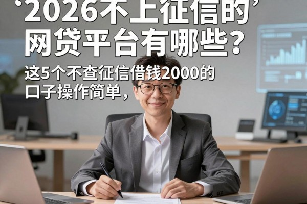 2026不上征信的网贷平台有哪些?这5个不查征信借钱2000的口子操作简单,后台真相揭秘!