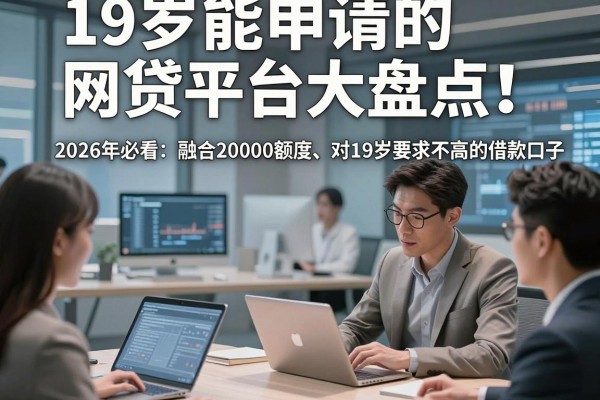19岁能申请的网贷平台大盘点!2026年必看:融合20000额度、对19岁要求不高的借款口子