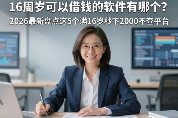 16周岁可以借钱的软件有哪个?2026最新盘点这5个满16岁秒下2000不查平台