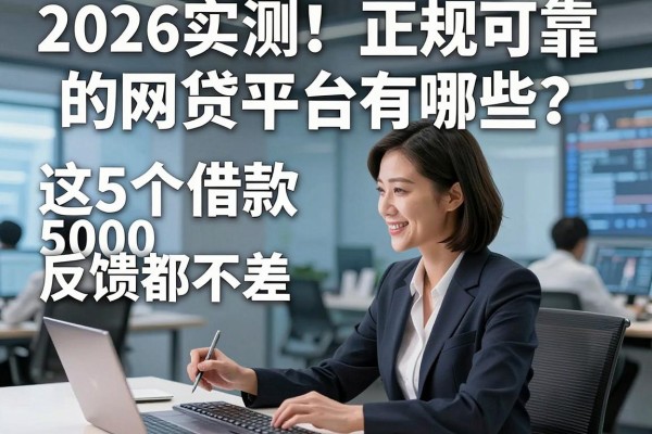 2026实测！正规可靠的网贷平台有哪些？这5个借款5000反馈都不差