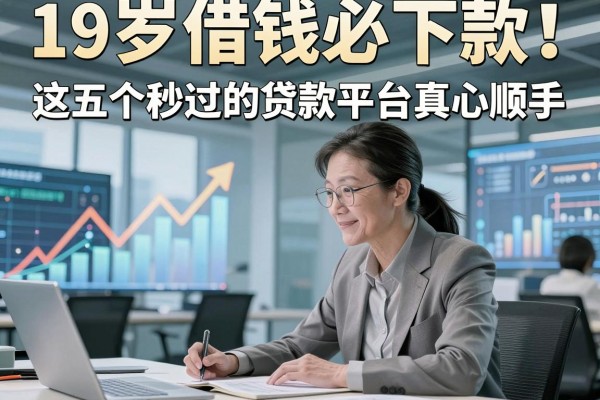 19岁借钱必下款!这五个秒过的贷款平台真心顺手,19岁也能轻松申请