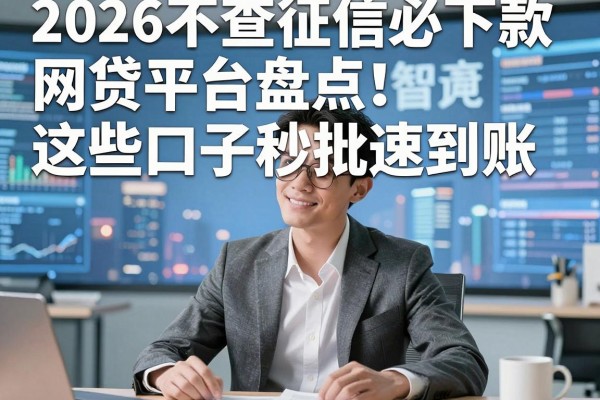 2026不查征信必下款网贷平台盘点!这些口子秒批速到账