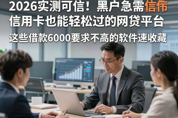 2026实测可信!黑户急需信用卡也能轻松过的网贷平台,这些借款6000要求不高的软件速收藏