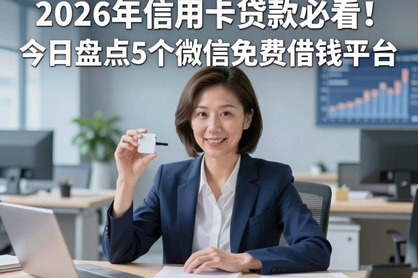2026年信用卡贷款必看!今日盘点5个微信免费借钱平台