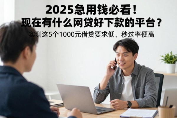 2025急用钱必看!现在有什么网贷好下款的平台?实测这5个1000元借款要求低、秒过率超高
