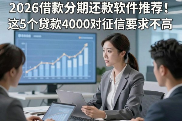2026借款分期还款软件推荐！这5个贷款4000对征信要求不高