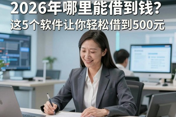 2026年哪里能借到钱?这5个软件让你轻松借到500元