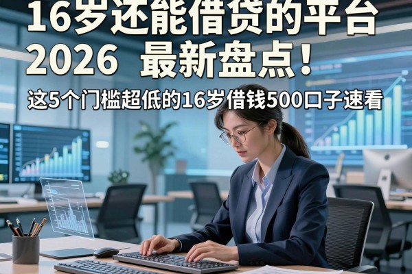 16岁还能借贷的平台2026最新盘点！这5个门槛超低的16岁借钱500口子速看