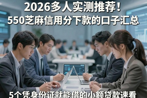 2026多人实测推荐！550芝麻信用分下款的口子汇总，5个凭身份证就能借的小额贷款速看