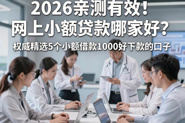 2026亲测有效！网上小额贷款哪家好？权威精选5个小额借款1000好下款的口子