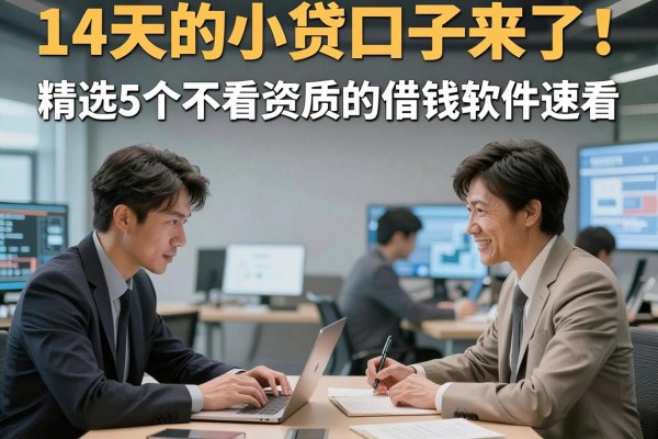 14天的小贷口子来了！精选5个不看资质的借钱软件速看