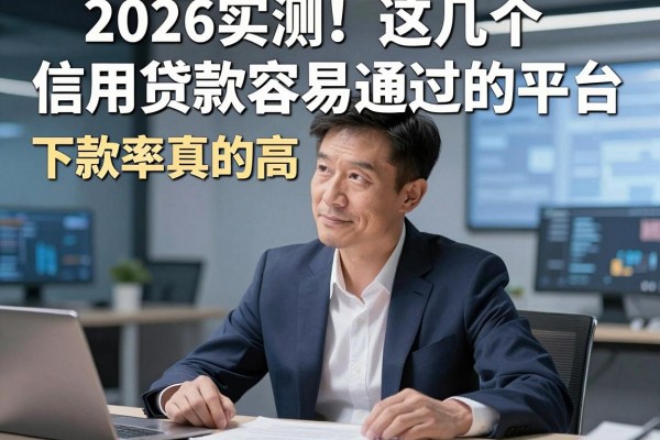 2026实测！这几个信用贷款容易通过的平台，下款率真的高