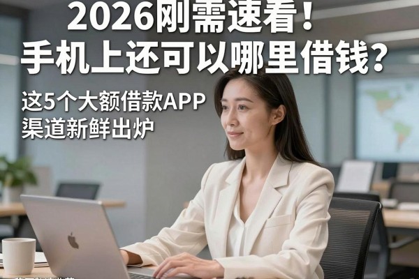 2026刚需速看!手机上还可以哪里借钱?这5个大额借款APP渠道新鲜出炉,稳下款速收藏!