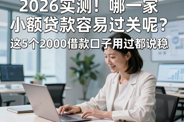 2026实测！哪一家小额贷款容易过关呢？这5个2000借款口子用过都说稳