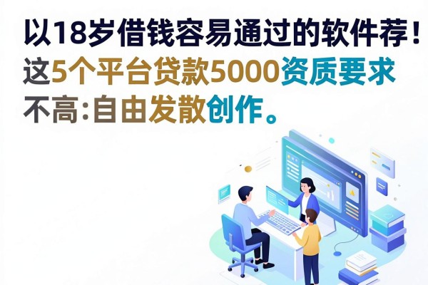 18岁借钱容易通过的软件推荐!这5个平台贷款5000资质要求不高