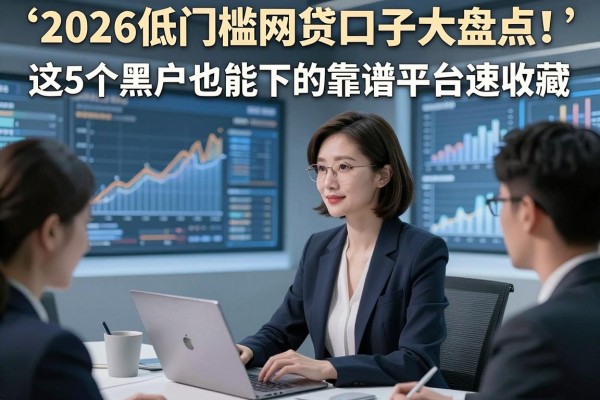 2026低门槛网贷口子大盘点！这5个黑户也能下的靠谱平台速收藏