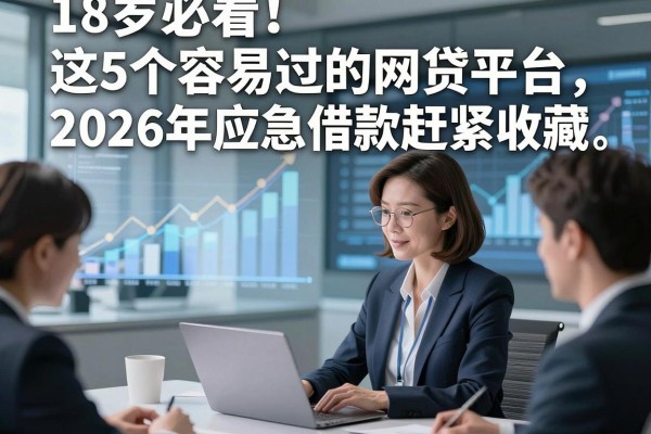 18岁必看!这5个容易过的网贷平台2026年应急借款赶紧收藏