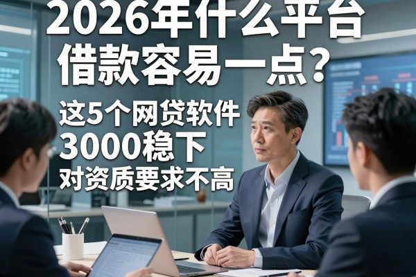 2026年什么平台借款容易一点?这5个网贷软件3000稳下、对资质要求不高