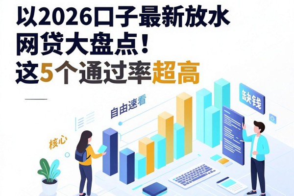 2026口子最新放水网贷大盘点！这5个通过率超高，缺钱速看