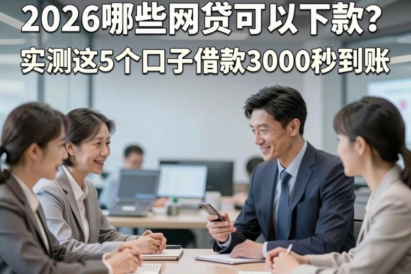 2026哪些网贷可以下款?实测这5个口子借款3000秒到账!