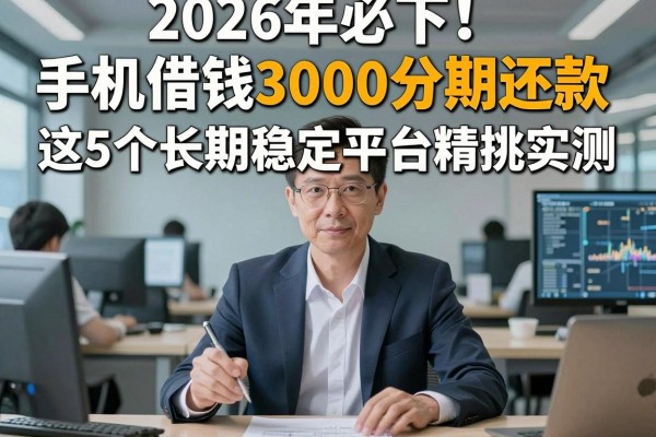 2026年必下!手机借钱3000分期还款,这5个长期稳定平台精挑实测