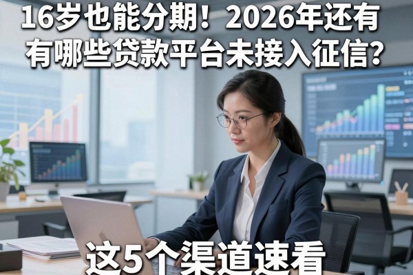 16岁也能分期!2026年还有哪些贷款平台未接入征信?这5个渠道速看