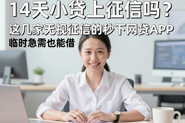 14天小贷上征信吗?这几家无视征信的秒下网贷APP,临时急需也能借!