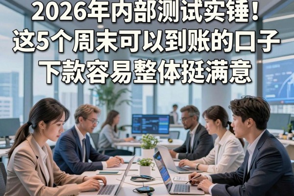 2026年内部测试实锤!这5个周末可以到账的口子,下款容易整体挺满意