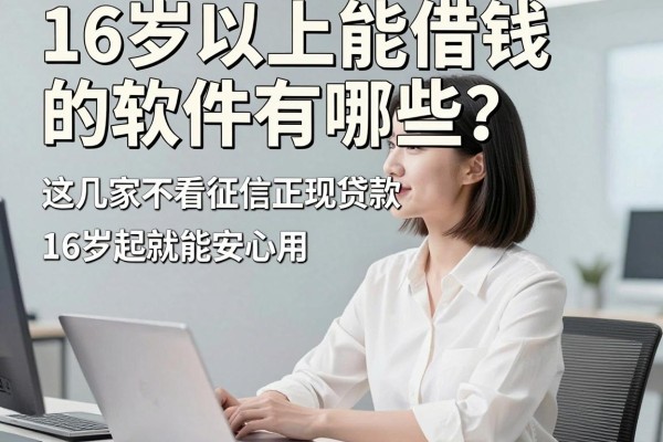 16岁以上能借钱的软件有哪些?这几家不看征信正规贷款平台,16岁起就能安心用!