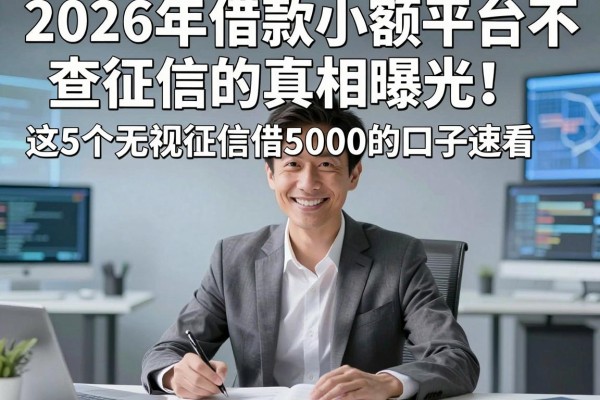 2026年借款小额平台不查征信的真相曝光!这5个无视征信借5000的口子速看
