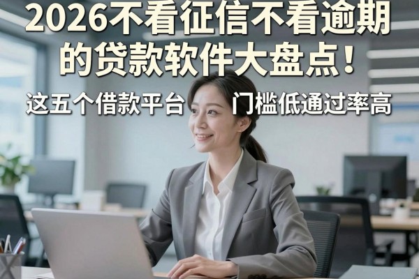2026不看征信不看逾期的贷款软件大盘点！这五个借款平台门槛低通过率高