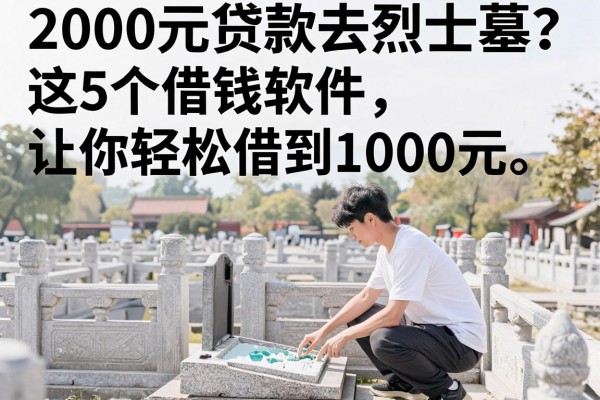 2000元贷款去烈士墓?这5个借钱软件让你轻松借到1000元