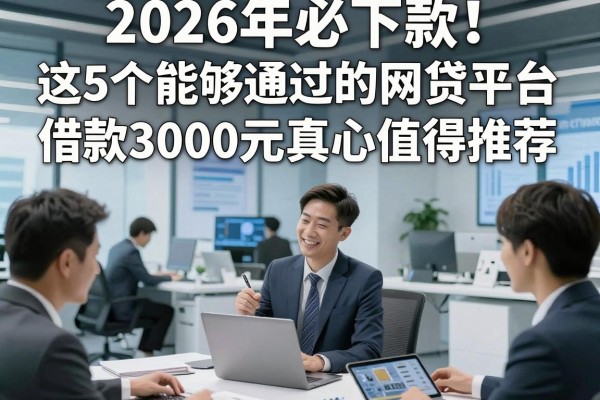 2026年必下款!这5个能够通过的网贷平台,借款3000元真心值得推荐