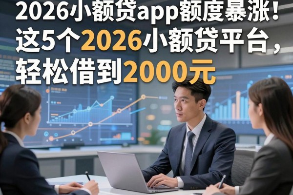 2026小额贷app额度暴涨!这5个2026小额贷平台,轻松借到2000元