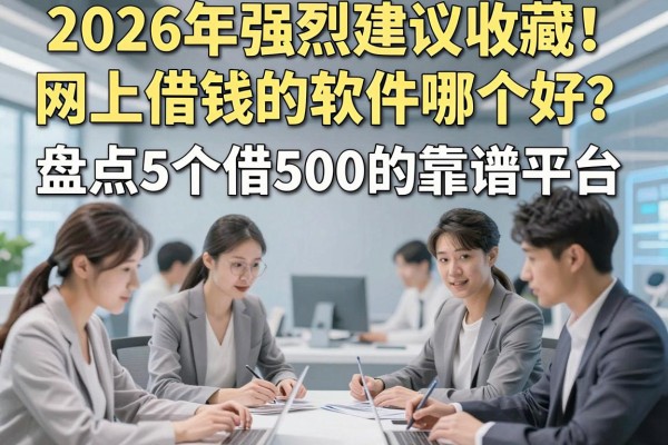 2026年强烈建议收藏!网上借钱的软件哪个好?盘点5个借500的靠谱平台