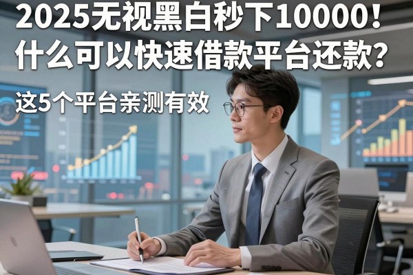 2025无视黑白秒下10000!什么可以快速借款平台还款?这5个平台亲测有效
