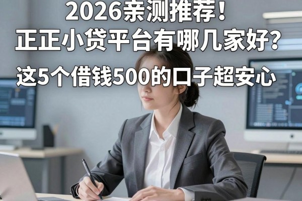 2026亲测推荐！正规小贷平台有哪几家好？这5个借钱500的口子超安心