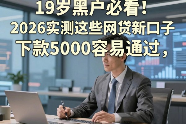 19岁黑户必看!2026实测这些网贷新口子,下款5000容易通过