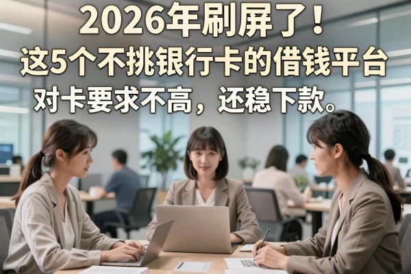 2026年刷屏了!这5个不挑银行卡的借钱平台,对卡要求不高还稳下款