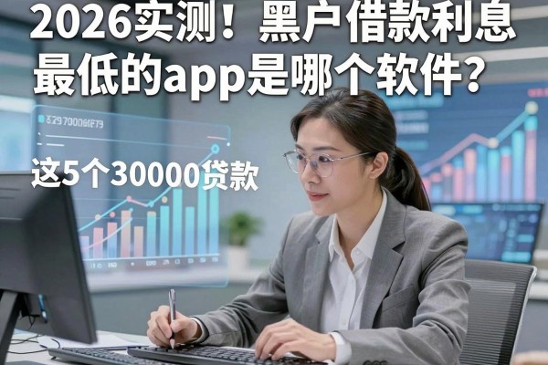2026实测！黑户借款利息最低的app是哪个软件？这5个30000贷款平台利息低到意外