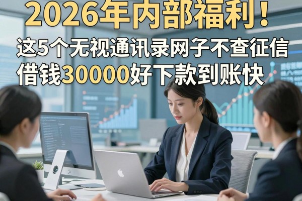 2026年内部福利！这5个无视通讯录的网贷口子不查征信，借钱30000好下款到账快