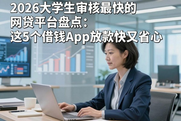 2026大学生审核最快的网贷平台盘点:这5个借钱App放款快又省心