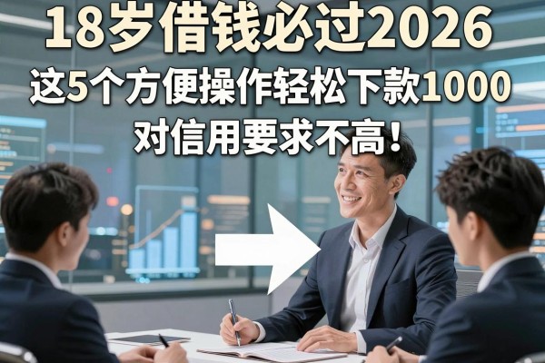 18岁借钱必过2026,这5个方便操作轻松下款1000,对信用要求不高