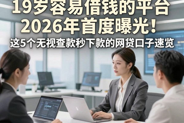 19岁容易借钱的平台2026年首度曝光!这5个无视查款秒下款的网贷口子速览