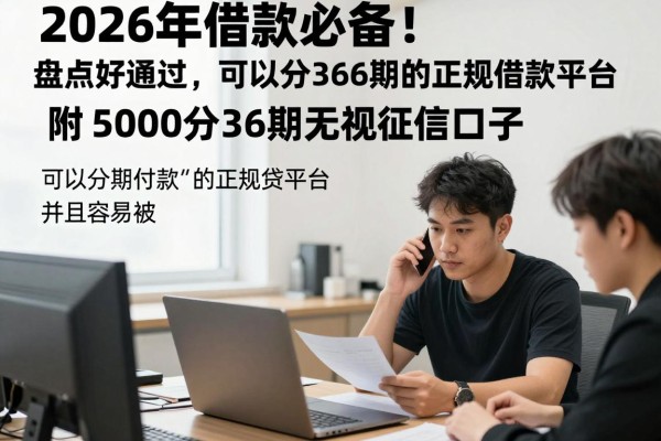 2026年借款必备！盘点好通过、可以分36期的正规借款平台，附5000分36期无视征信口子