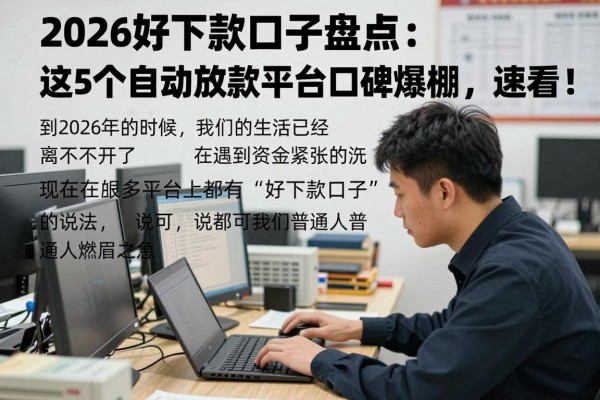 2026好下款口子盘点：这5个自动放款平台口碑爆棚，速看！