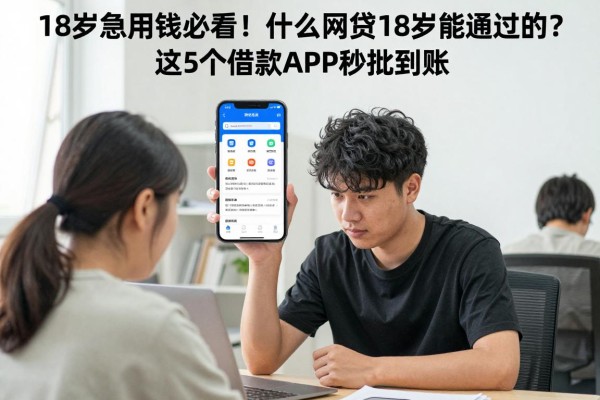 18岁急用钱必看!什么网贷18岁能通过的?这5个借款APP秒批到账